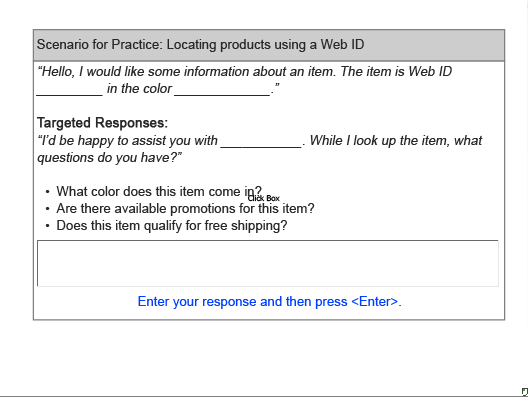 Work Examples: Macys